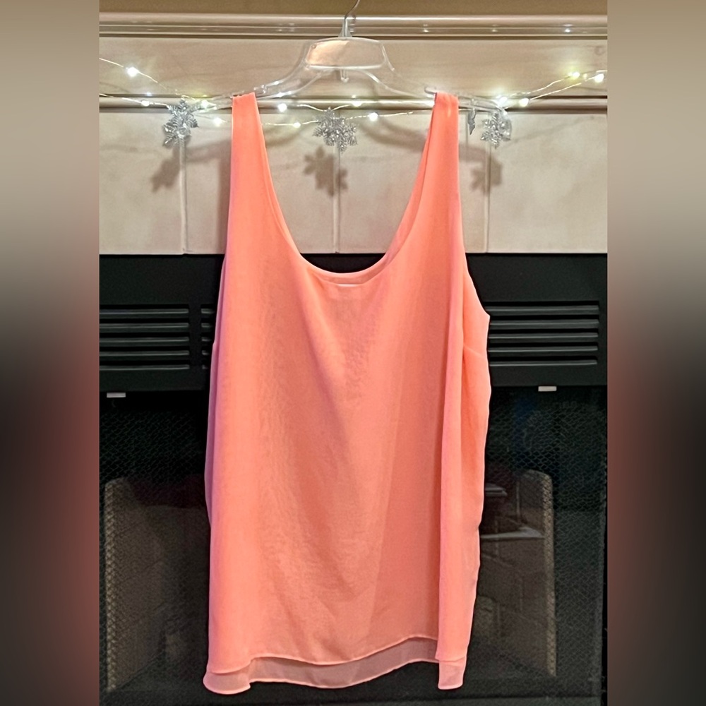 Old Navy Peach Layer Tank Size XXL Tall